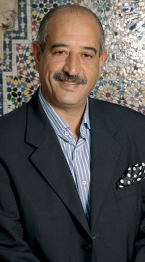 Archive portrait of Rachid El Guennouni, founder of Dinarjat